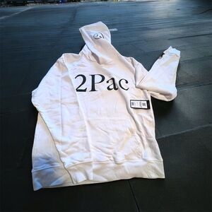 Interscope 2 pac white hoodie